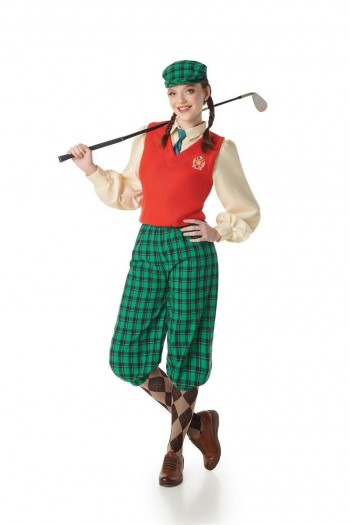 DISFRAZ JUGADORA DE GOLF ADULTA K8988