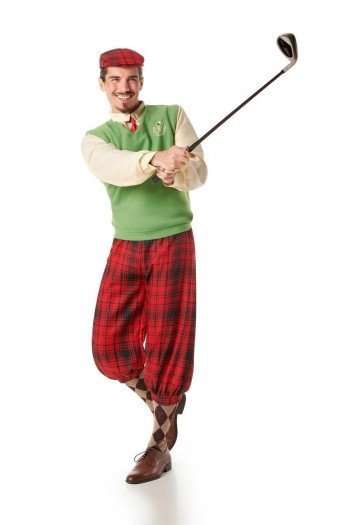 DISFRAZ JUGADOR DE GOLF ADULTO K8996