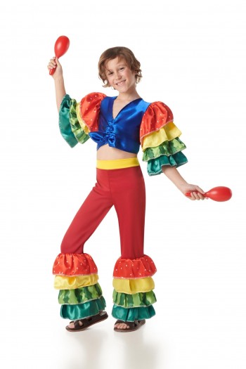 DISFRAZ RUMBERO MULTICOLOR INFANTIL K9057