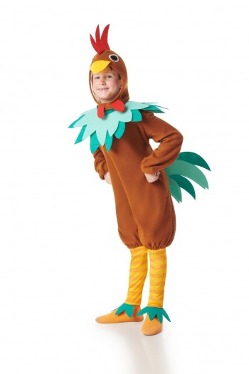 DISFRAZ GALLO MARRON INFANTIL K9101