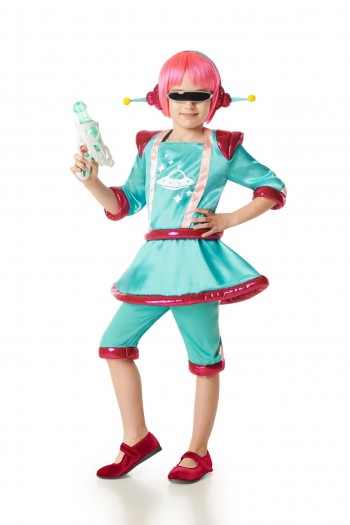 DISFRAZ MARCIANA VERDE INFANTIL K9134