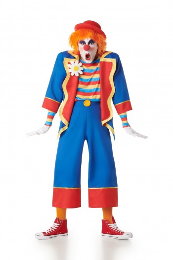 DISFRAZ PAYASO MULTICOLOR ADULTO K9190