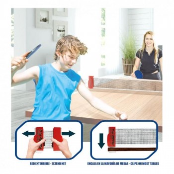 SET PALAS RED PING PONG TACHAN