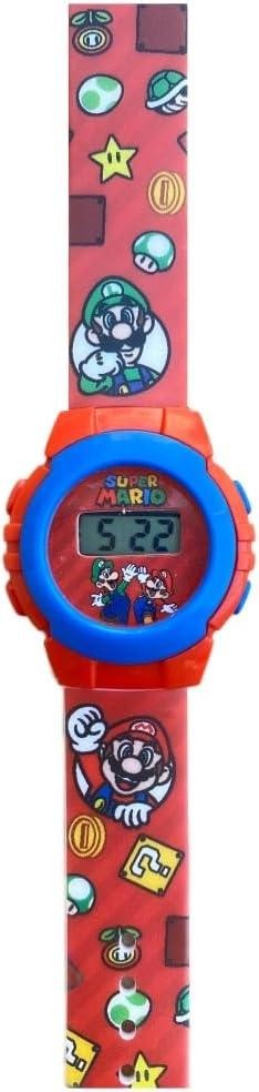 RELOJ DIGITAL SUPER MARIO ROJO KIDS GSM4234