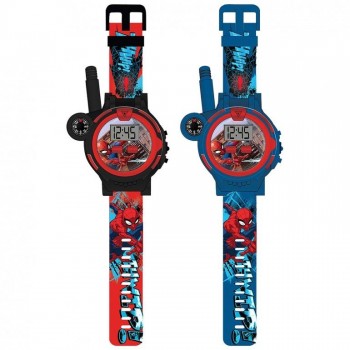 RELOJ WALKIE TALKIE 2 EN 1 SPIDERMAN KIDS SPD40156
