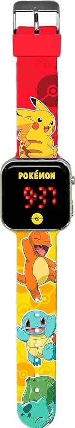 RELOJ DIGITAL LED POKEMON KIDS POK4435
