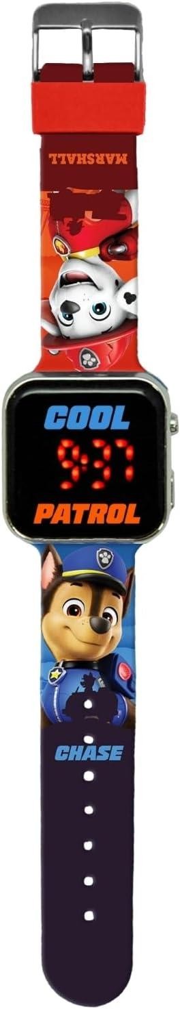 RELOJ DIGITAL LED PATRULLA CANINA KIDS PW20003