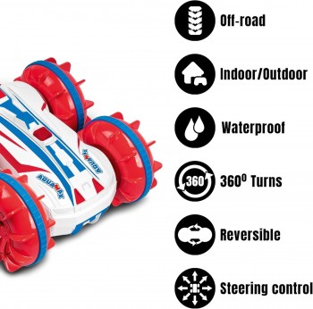 XTREM COCHE R/C AQUAMAX TIERRA,AGUA,NIEVE WORLDBRANDS