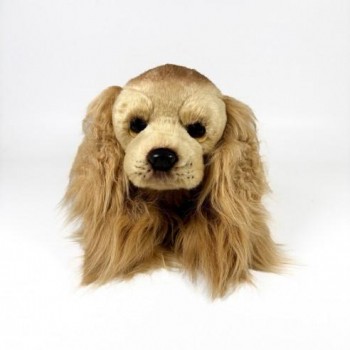 PELUCHE PERRO COCKER SPANIEL TUMBADO 25 CM BOCALAN