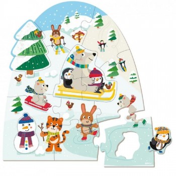 PUZZLE XXL 18 PZAS INVIERNO GOULA 1110100490